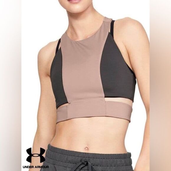 Women’s Under Armour ‘Misty Signature’ Crop Vest Top - Picture 1 of 14